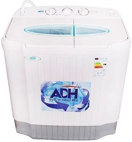 ADH 5kg Washing Machine, Wash & Dry Twin Tub Washing Machine - White - [1 Year WRTY]