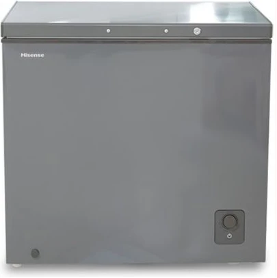 Hisense 260 - Liter Deep Freezer FC-26DT4ST; Single Door Chest Freezer - Grey (3YRs WRTY)