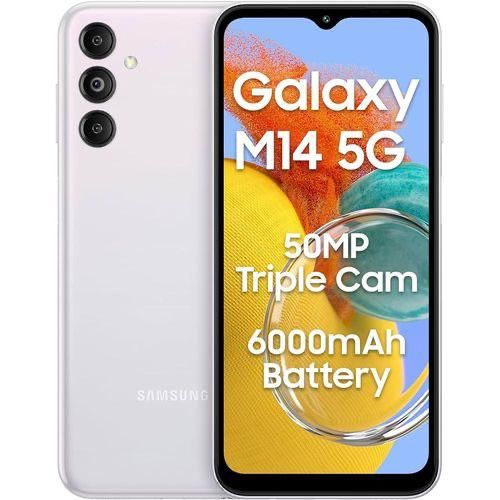Samsung Galaxy M14 - 6.6" 6GB RAM 128GB ROM 50MP 6000mAh - Silver