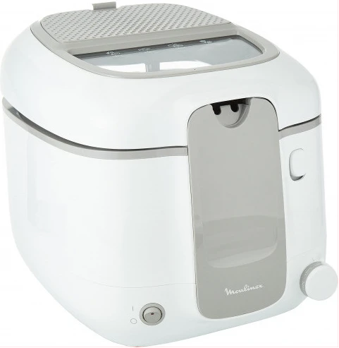 Moulinex Super Uno Access 2.2 Litre Deep Fryer, 1800 Watts, White / Grey, Plastic, AM310028