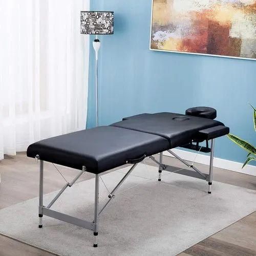 Portable Mattress Massage Table 84 Inch Massage Bed Extra Wide Salon SPA Bed With Headed Hole Portable Folding Professional Lash Physiotherapy Tattoo Bed 2 Fold Facial Bed Adjustable Aluminum Frame Ca