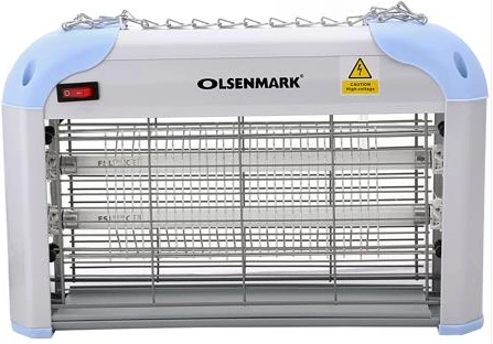 OLSENMARK OMBK1511 Fly And Insect Killer - Powerful Fly Zapper 2X8W Uv Light,Electric Bug Zapper, Insect Killer, Fly Killer, Wasp Killer – Insect Killing Mesh Grid, with Detachable Hang