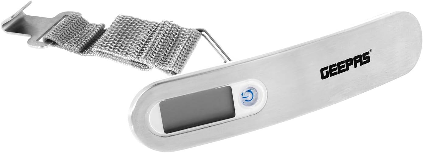 Geepas Digital Luggage Weighing Scale With LCD Display