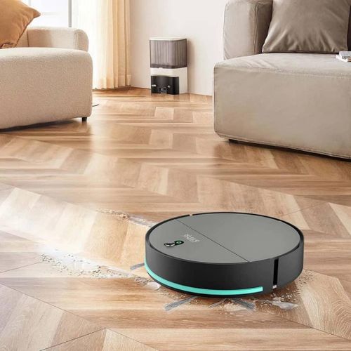 WINNING STAR USB Household Sweeping Rechargeable Mopping Wireless Robot Vacuums Cleaners for Home With Remote Control, 16W Powerful Suction 60-80min Runtime, 3 Cleaning Modes, Remote Control, BS Plug