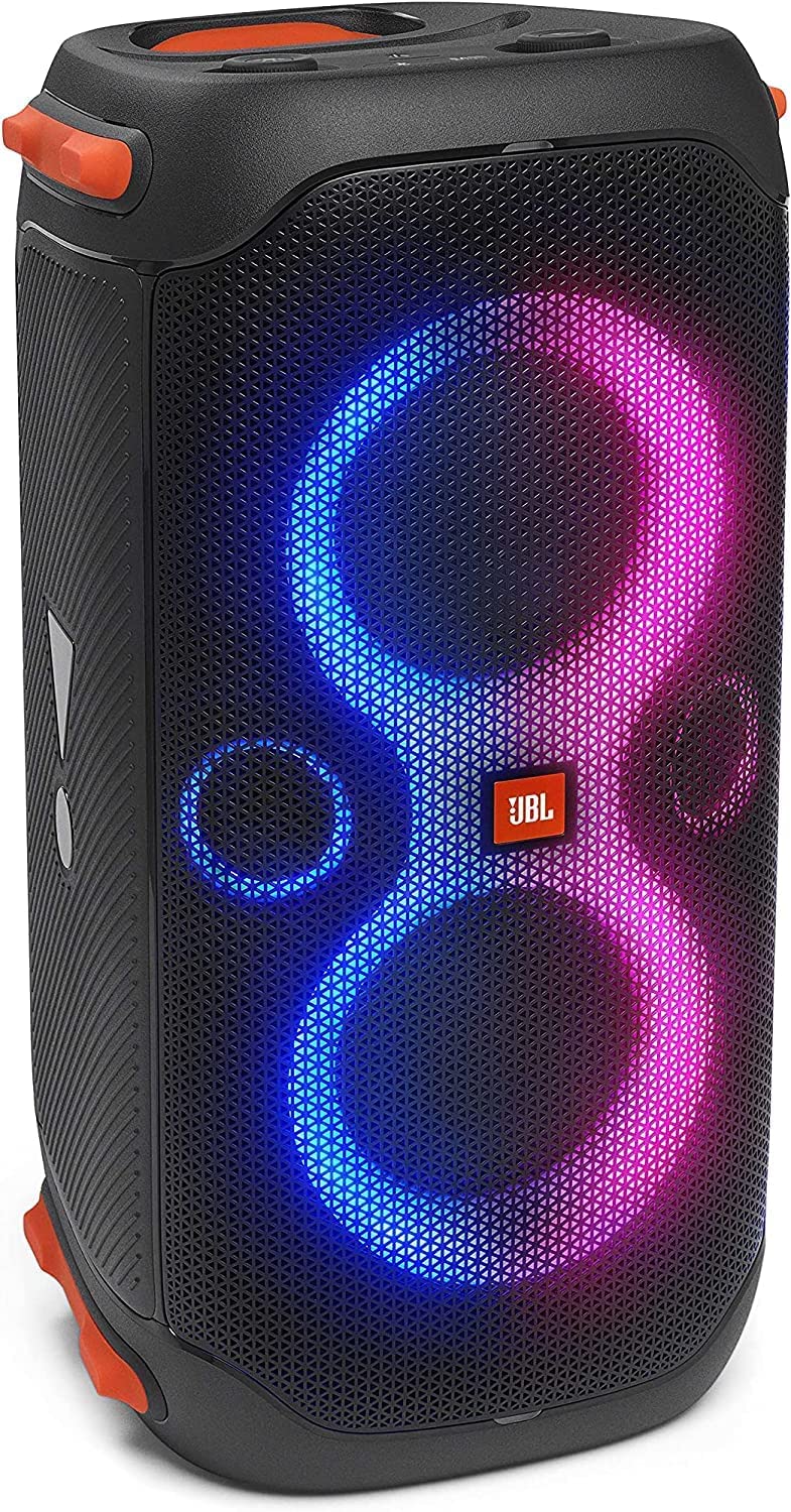 JBL PartyBox 110 - Portable Party Speaker With Built-in Lights, Powerful Sound And Deep Bass - Black