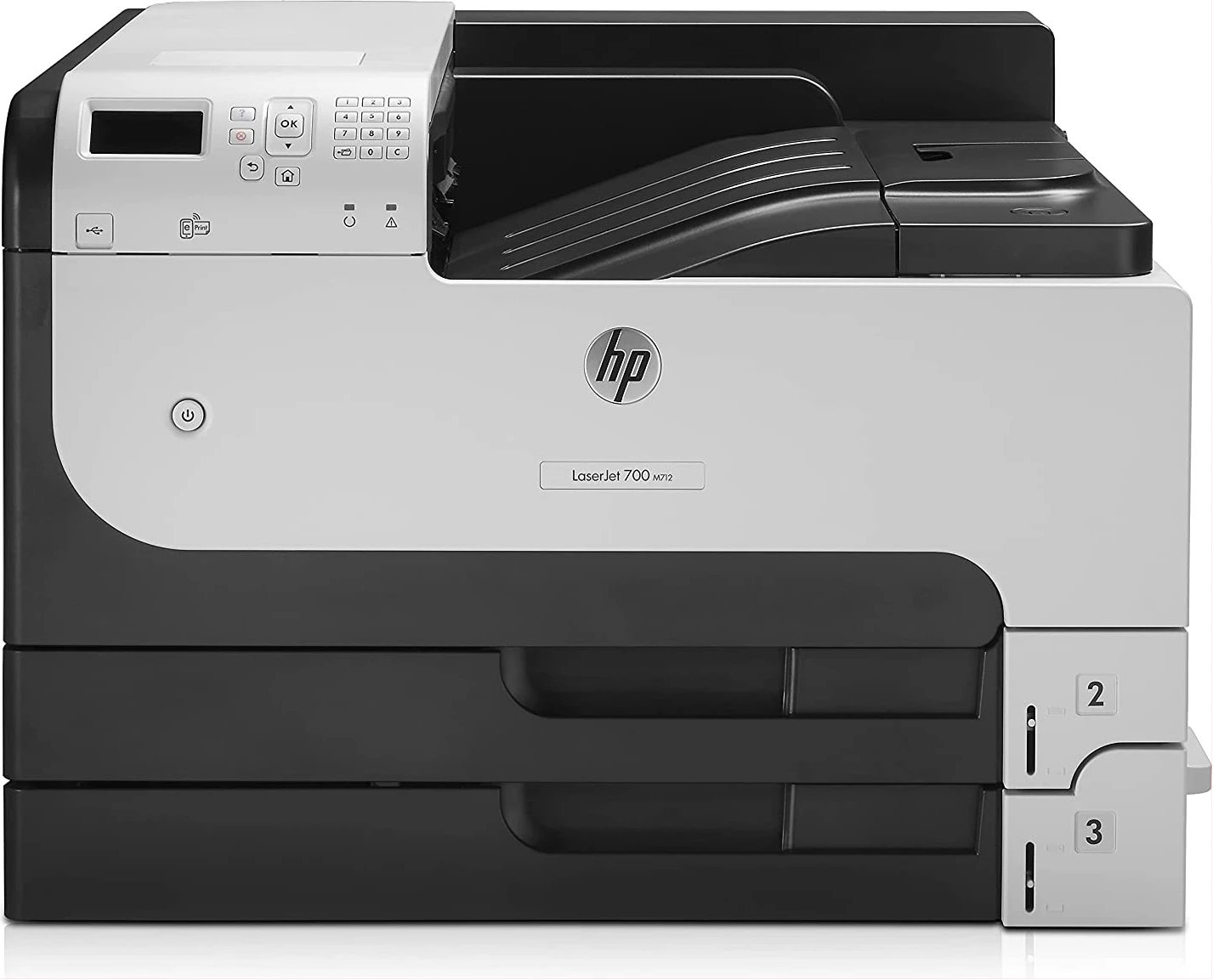 HP Enterprise 700 M712DN A3 LaserJet Printer - BLACK/WHITE