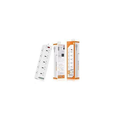 Ldnio Power Extension with 10-Outlet Surge protector power sockets, 5 USB-A, 1 USB-C Ports 30W PD+QC Fast charging adapter sockets 2-meter heavy-duty power Extension Cord