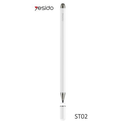 Yesido ST02 2 In 1 Capacitive Active Universal Tablet Smart Pressure Touch Stylus Pen for Tablets and Smart Phones