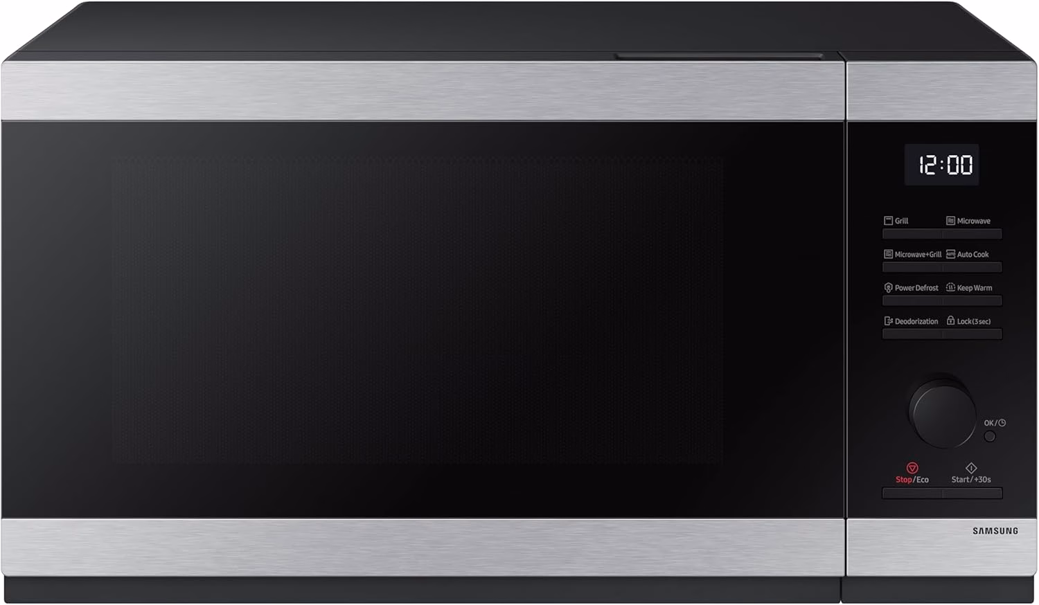 Samsung 40L Microwave Digital Grill MWO With Seamless & Recessed Handle Design and Sheath Heater, MG40DG5524ATSG
