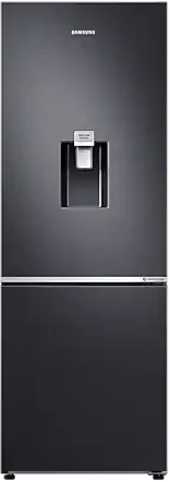 Samsung 370-liter Refrigerator with Dispenser RB37N4160B1 – Double Door Fridge, Bottom Mount Freezer, Frost Free
