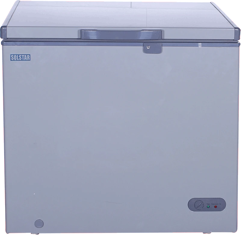 Solstar 400L CF400-SGLBSS Chest Freezer - Silver
