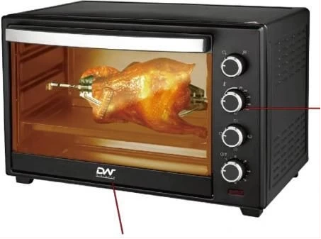 Digiwave DW-EO-15035R 35L Electric Oven With Rotisserie & Lamp - Black