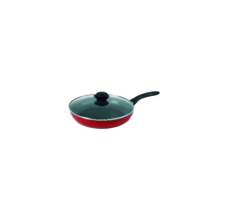 Homeway Fry Pan With Lid 28cm - HW1102