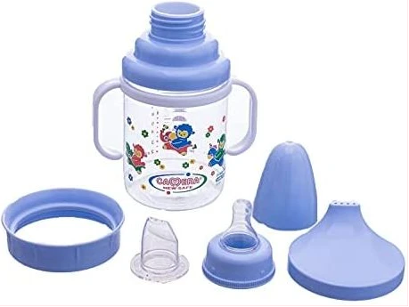 7 In 1 Camera New Safe Milk Baby Feeding Set(250ML) - Multi-colours.
