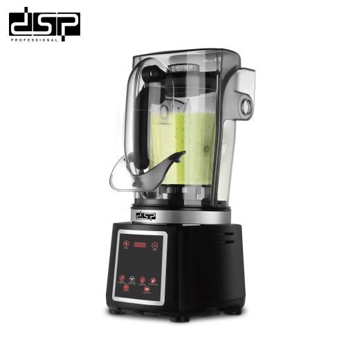 Dsp 2000ml Commercial Multi-Function Stainless steel Six-Leaf Blades Food Processor Unbroken PC Blender Cup Juicer Ice Crusher Smothie milkshake Maker Juice Extractor
