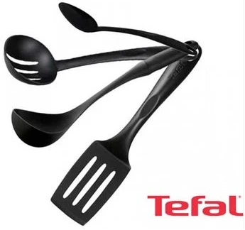 Tefal Bienvenue Kitchen Tools 4pc Set K001S424 - Black