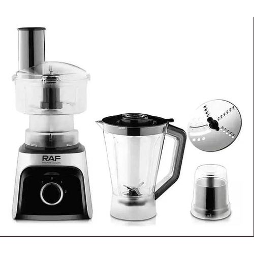 RAF 4 In 1 Electric Powerful Commercial Food Processor With Juicer Blender And Grinder-Multicolor
