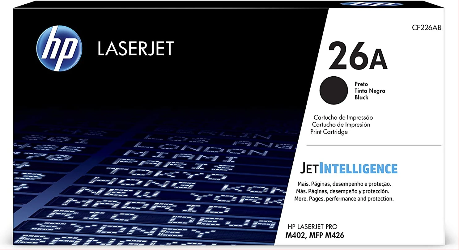 Original HP 26A Black Toner Cartridge
