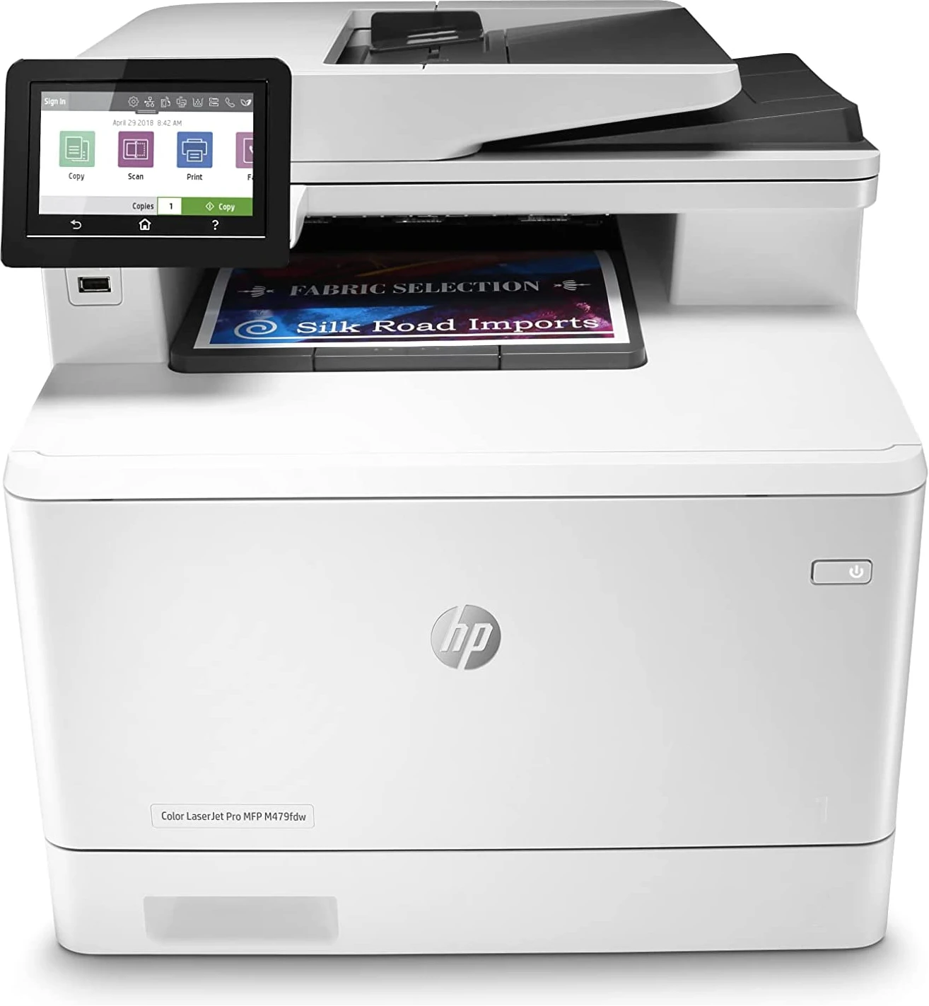 HP Color LaserJet Pro Multifunction M479fdw Wireless Laser Printer - White ( 1 Year Warranty)