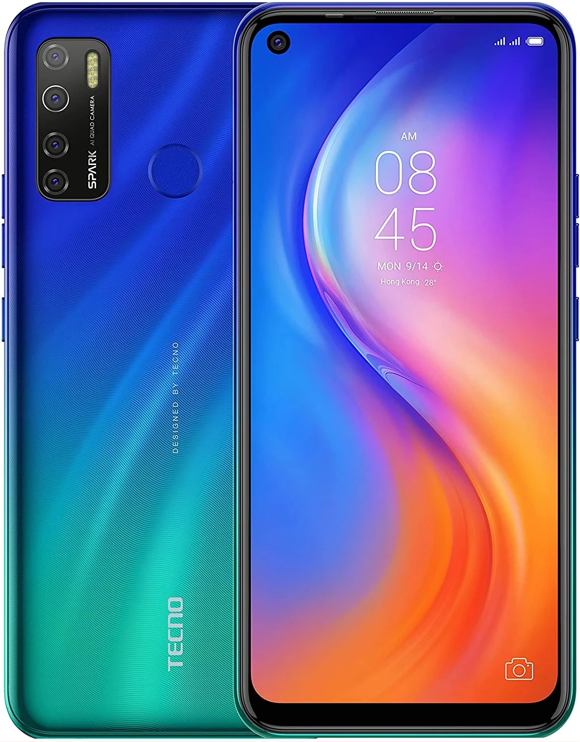 Tecno Spark 5 Pro (Seabed Blue, 4GB RAM, 64GB Storage)