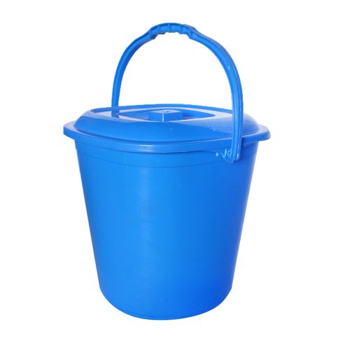 Plastic Bucket 19 Litre - Blue