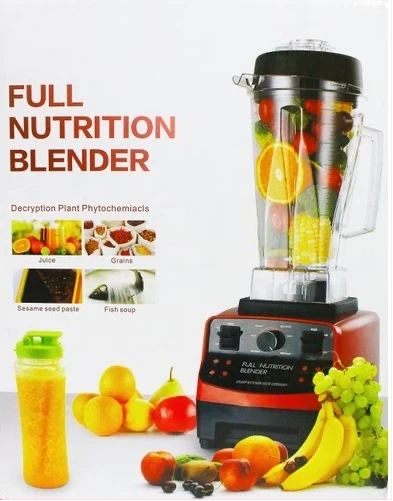2.0L Full Nutrition Commercial Power Blender -Red