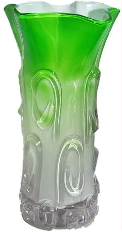Green Flower Vase - Green