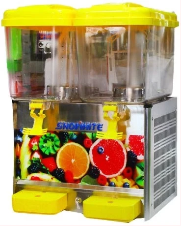 Snow White Juice Dispenser/Cooler Double - Yellow