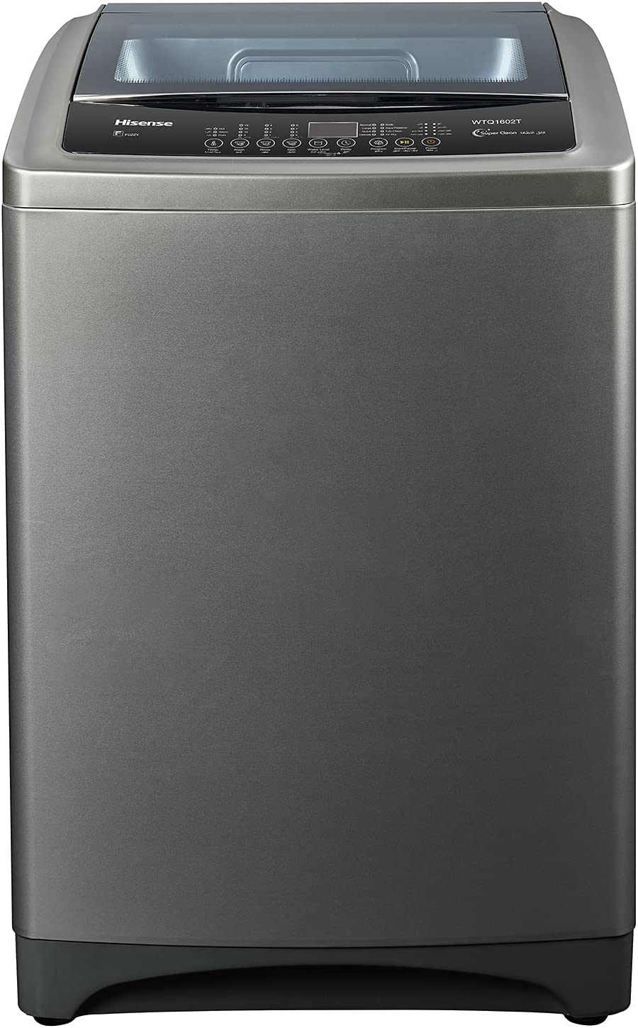 Hisense 8kg Top Loading Washing Machine With Buble Clean - Grey (2YR WRTY)