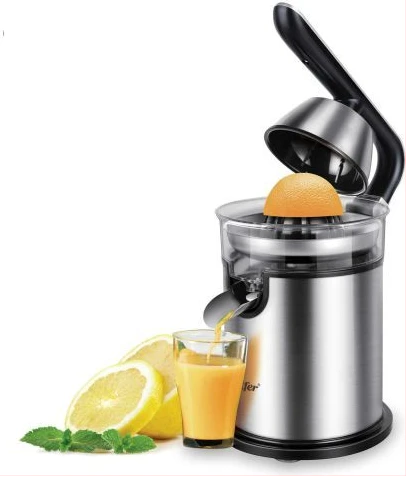 DSP Manual Press Citrus Juicer, Blender - Silver