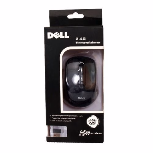 DELL Wireless Mouse - 2.4 Ghz - Black