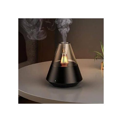 Essential Oil Diffuser, Ultrasonic, Cool Mist Aromatherapy Diffuser, Air Freshen, Fragrant Oil Diffuser, Humidifier With Auto Shut-off Waterless And LED Light For Home,