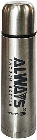Always 1000 ml Stainless Steel Thermo Flask - Silver