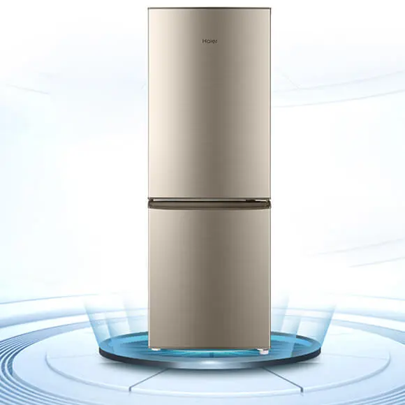 Haier 230 Litres Fridge, (Net 172L) HRD-230TMPS, Double Door Bottom Mount Freezer Defrost Refrigerator - Silver