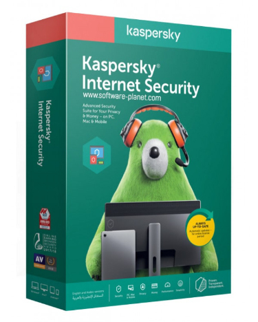 Kaspersky Internet Security Antivirus Multi-Device 2020 (3 Devices, 1 Year)