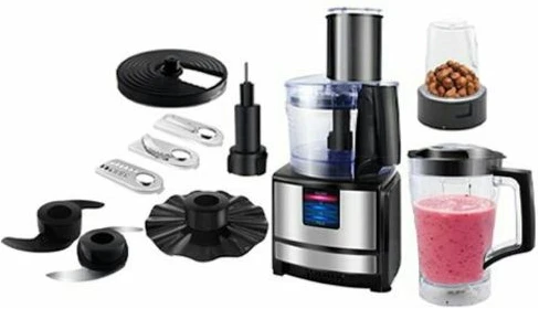 Dsp 9 In1 Salad Maker With Juicer Extractor Blender Food Processor Dicing Kit- Black.