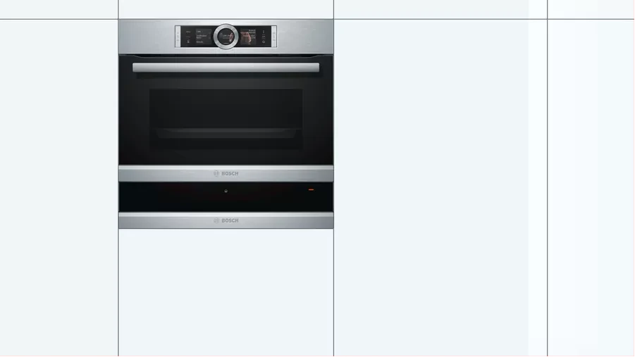 Bosch Serie 8 Built-in Warming Drawer 60 x 14 cm BIC630NS1B - Stainless steel