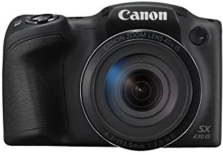 Canon PowerShot SX430 is 20 MP Digital Camera (Black)