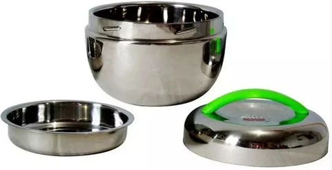 Stainless Steel Lunch Box Thermal Food Flask,1000ml - Silver