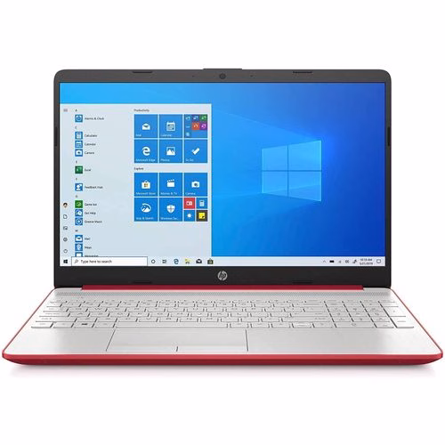 New Hp 15.6" HD Intel Pentium Gold, 500 GB, 4GB RAM, Win10 - Scarlet Red