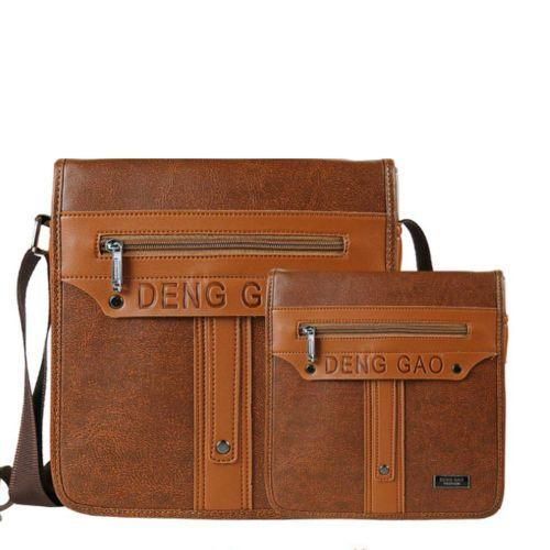 DENGGAO 3 Piece Tote Fashion Business Custom Shoulder Messenger Bags Side Travel Crossbody Bags- Multicolor