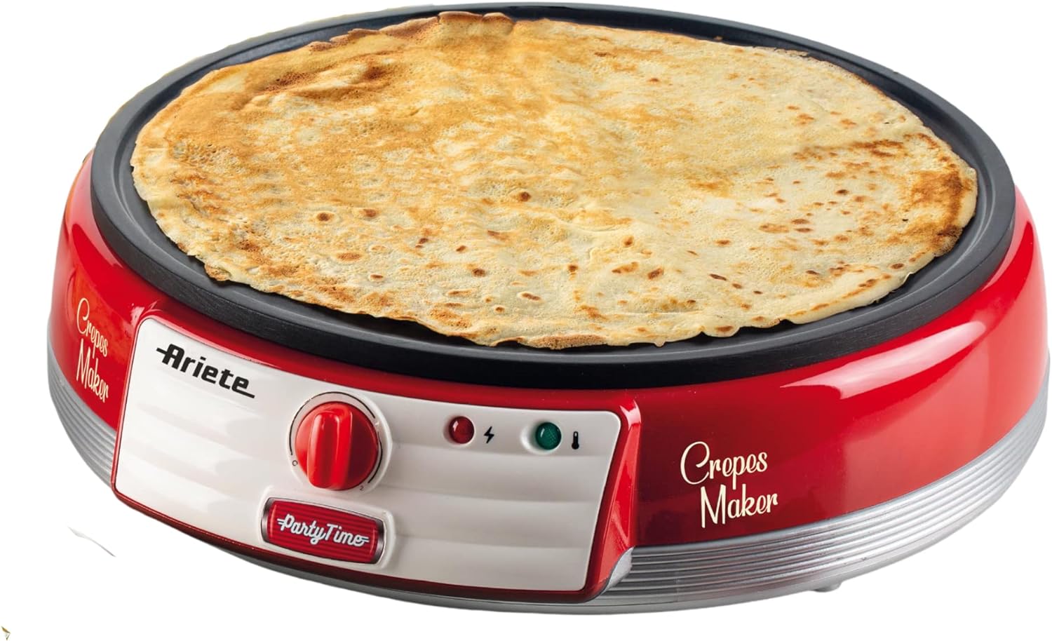 Ariete 0202 Party Time Crepe Maker Red [Energy Class A+]