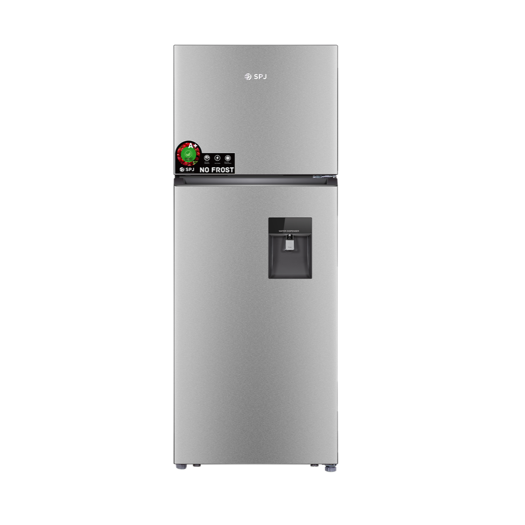 SPJ 599L 2-Door Frost Free Top Freezer Refrigerator with Water Dispenser