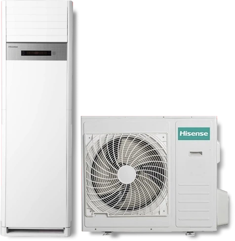 Hisense 24000BTU Floor Standing Air Conditioner A/C AUF-24CR4SFCPA2 - White (3YR WRTY)
