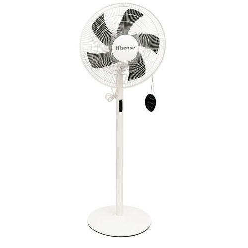 Hisense 16 Inch Pedestal Stand Fan With Remote Oscillation,Timer & Sleep Function HSF40WE58DR 1 Yr Wrnty