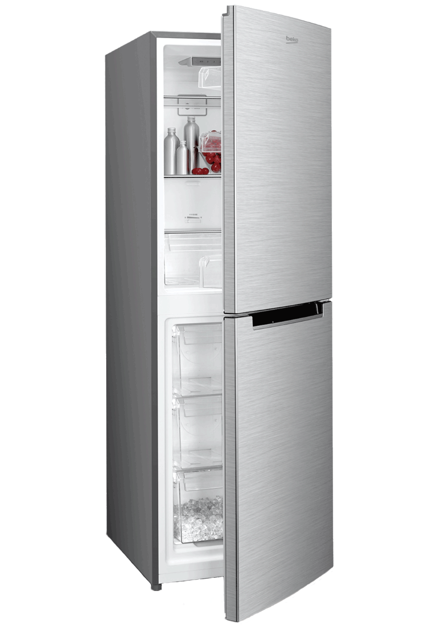 Beko 253L Fridge, Double Door Bottom Mount Freezer Refrigerator, Frost Free