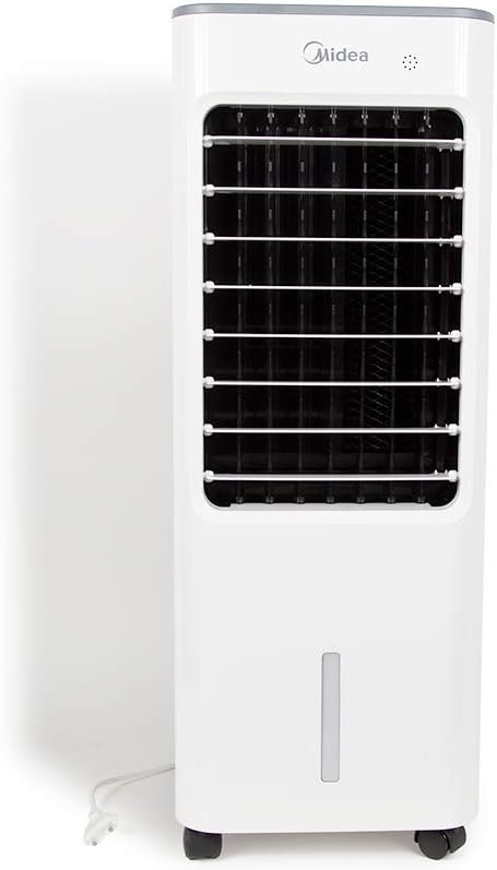 Midea Air Cooler For Home With 3 Speed Levels,  AC100-18B, 4.8L Water Tank Capacity For Outdoor & Indoor Use, Whisper-Quiet Performance and Powerful Air Flow