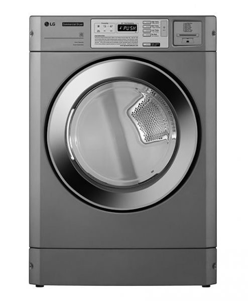 LG 15kg Commercial Dryer Front Load - Silver, WI-FI