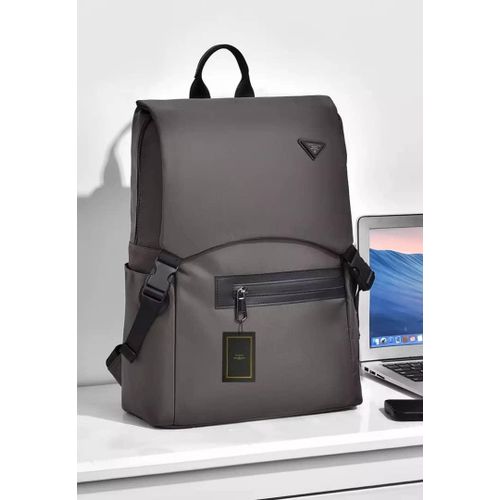 Lightweight Polyester Travel Laptop Backpack for Students Book Bag, Work, Business with USB Student Zipper School Bag Nylon Water Proof Backpack USB Rechargeable Laptop Bag Backpack with Wheels for Ad