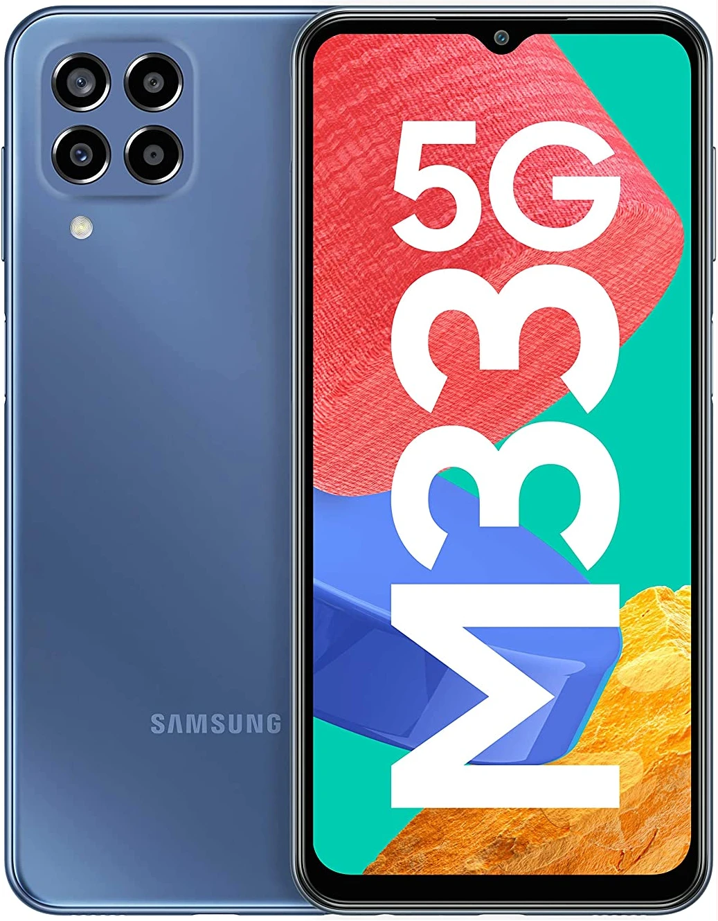 Samsung Galaxy M33 5G (Deep Ocean Blue, 6GB, 128GB Storage, 64MP, 6.6")